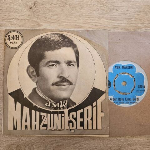 Aşık Mahzuni Şerif – Keder Dolu Elem Geldi / Halim Kalmadı 45LİK PLAK