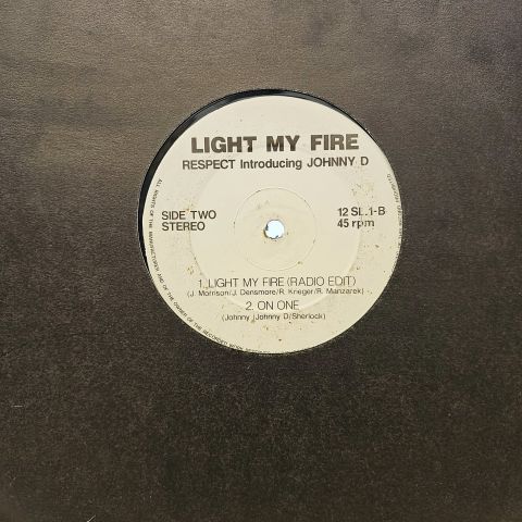 Respect Introducing Johnny D – Light My Fire LP PLAK