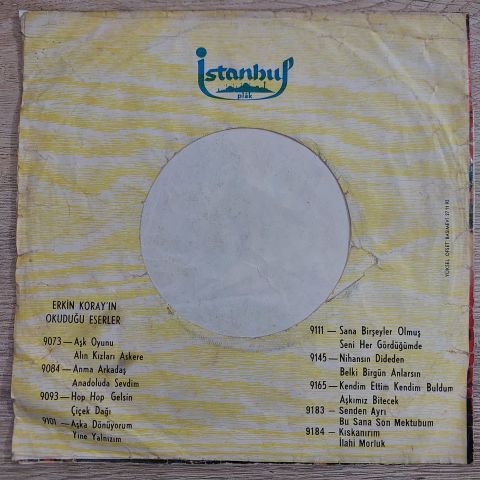 ERKİN KORAY - KISKANIRIM 45LİK PLAK
