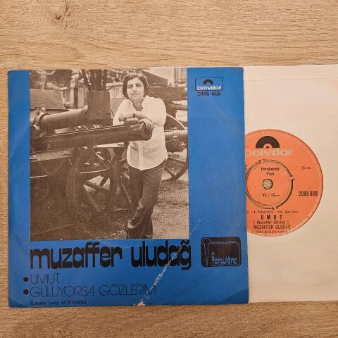 Muzaffer Uludağ – Umut / Gülüyorsa Gözlerim 45LİK PLAK