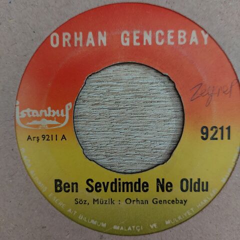 Orhan Gencebay – Ben Sevdimde Ne Oldu 45LİK PLAK