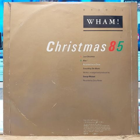 Wham! – Last Christmas (Christmas 85) LP PLAK