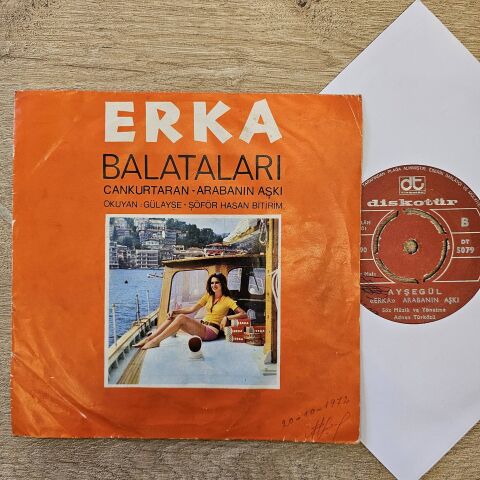 Gülayşe - Şöför Hasan Bitirim – Cankurtaran / Arabanın Aşkı (Erka Balataları) 45LİK PLAK