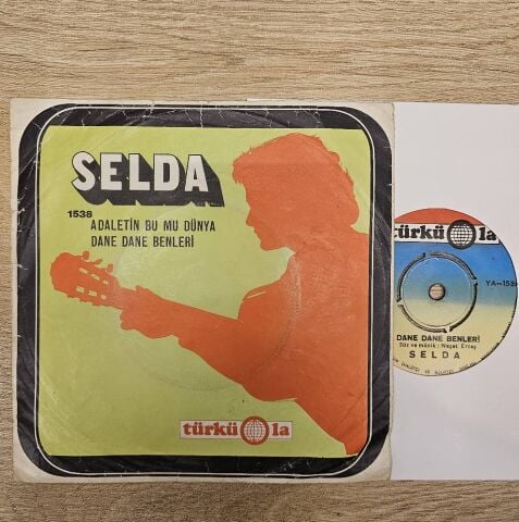 Selda Bağcan – Adaletin Bu Mu Dünya / Dane Dane Benlerin 45LİK PLAK