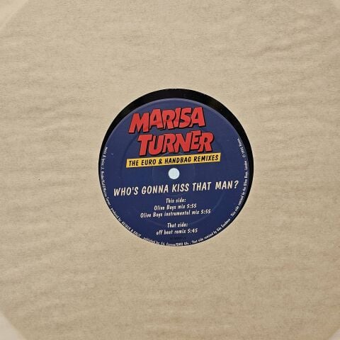 Marisa Turner – Who's Gonna Kiss That Man? (The Euro & Handbag Remixes) LP PLAK
