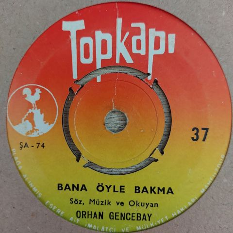 Orhan Gencebay – Dertlerimi Senden Aldım 45LİK PLAK