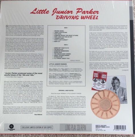 Little Junior Parker – Driving Wheel LP PLAK