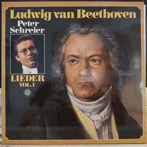 Beethoven , Peter Schreier – Beethoven-Lieder Vol.1 LP PLAK