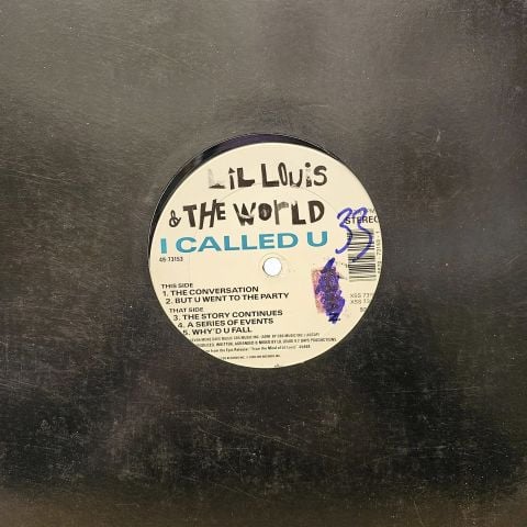 Lil Louis & The World – I Called U LP PLAK