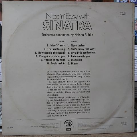 Frank Sinatra – Nice n Easy LP PLAK