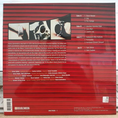 HÜSNÜ ŞENLENDİRİCİ - HÜSN-Ü KLARNET LP PLAK