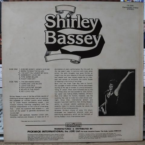 Shirley Bassey – Shirley Bassey LP PLAK