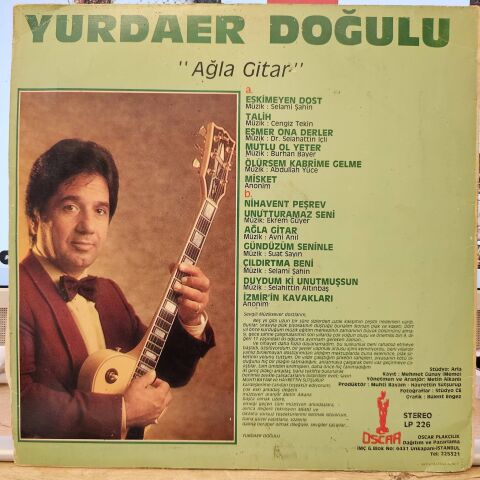 Yurdaer Doğulu – Ağla Gitar LP PLAK