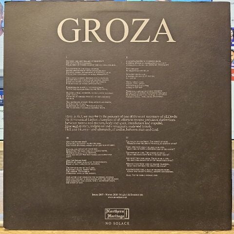 Mgła – Groza LP PLAK