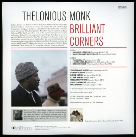 Thelonious Monk – Brilliant Corners LP PLAK