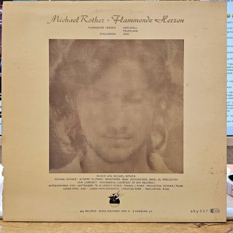 Michael Rother – Flammende Herzen LP PLAK