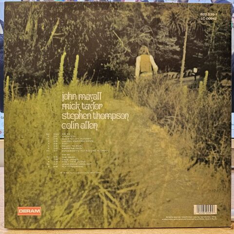 John Mayall – Blues From Laurel Canyon LP PLAK