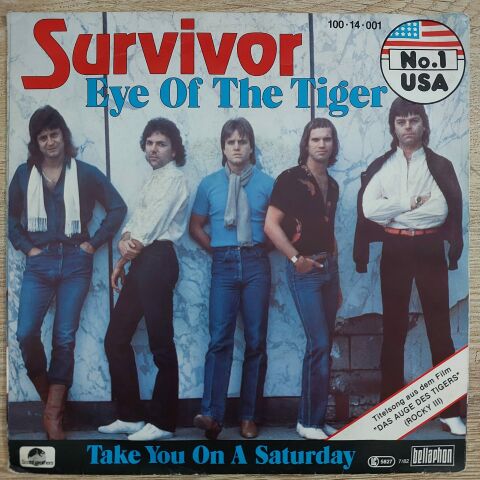 Survivor – Eye Of The Tiger 45LİK PLAK
