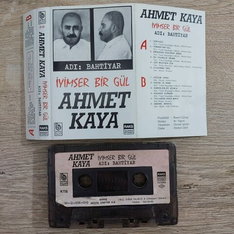 AHMET KAYA - ADI BAHTİYAR İYİMSER BİR GÜL KASET