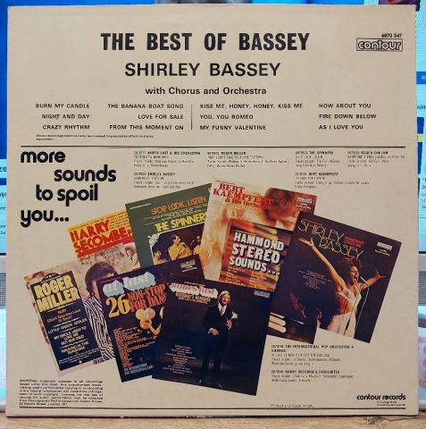 Shirley Bassey – The Best Of Bassey LP PLAK