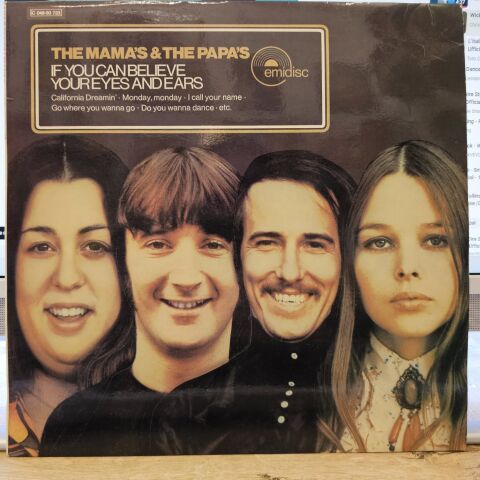 The Mama's & The Papa's – If You Can Believe Your Eyes And Ears LP PLAK