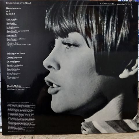 Mireille Mathieu – Rendezvous Mit Mireille LP PLAK