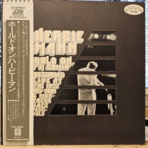 Herbie Mann – Hold On, I'm Comin' LP PLAK