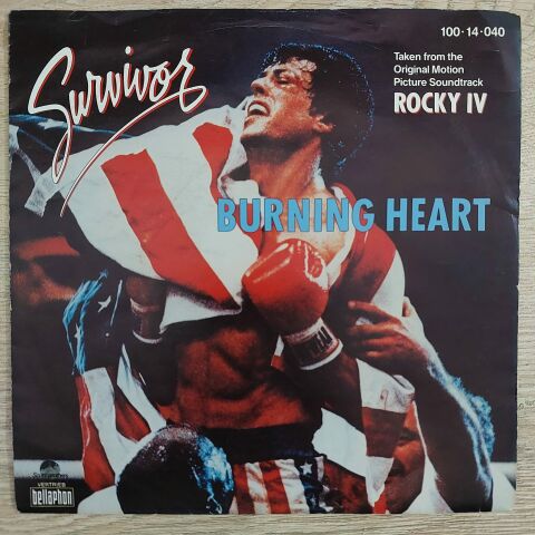 Survivor – Burning Heart 45LİK PLAK