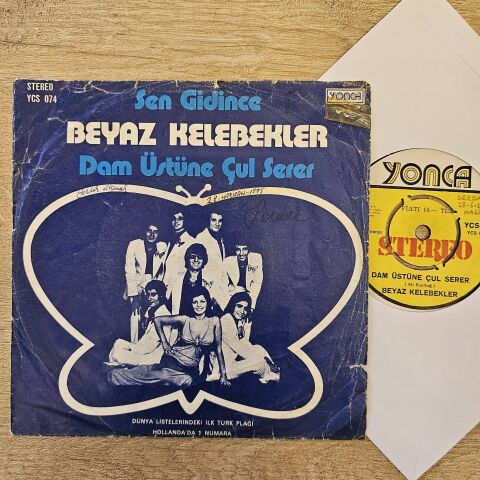 Beyaz Kelebekler – Sen gidince / Yapma Bu Nazi 45LİK PLAK