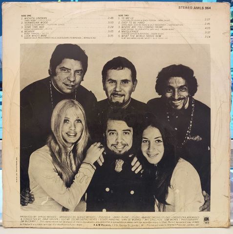 Sergio Mendes & Brasil '66 – What The World Needs Now LP PLAK