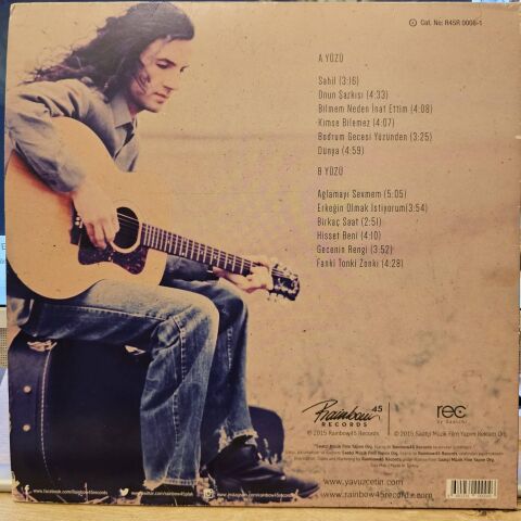 YAVUZ ÇETİN - İLK LP PLAK