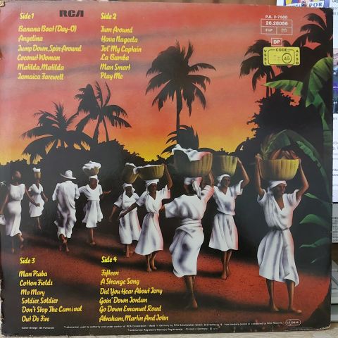 Harry Belafonte – 24x Harry Belafonte LP PLAK