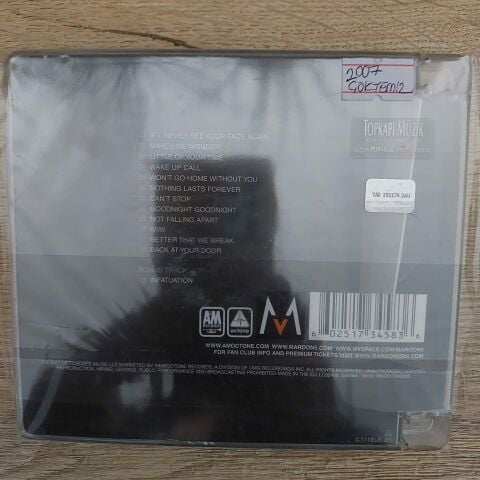 MAROON 5 - LT WONT BE SOON BEFORE CD