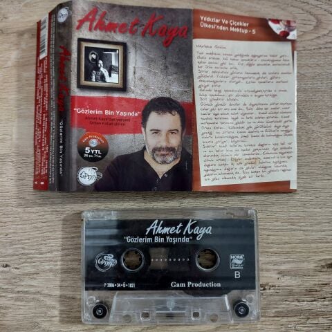 AHMET KAYA - GÖZLERİM BİN YAŞINDA KASET