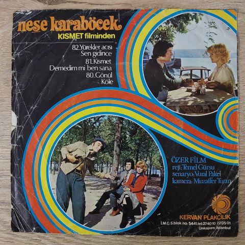 Neşe Karaböcek – Gönül / Köle 45LİK PLAK