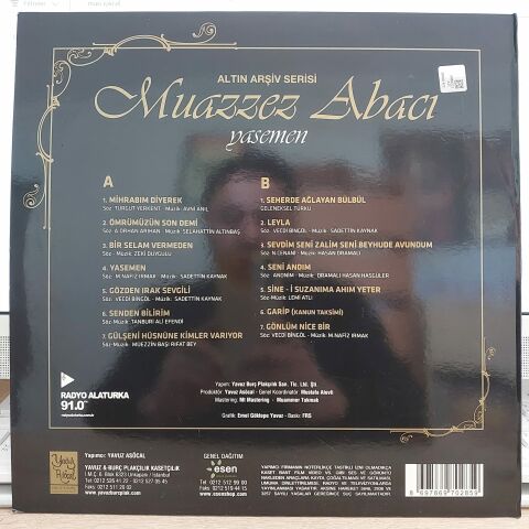 MUAZZEZ ABACI - YASEMEN LP PLAK