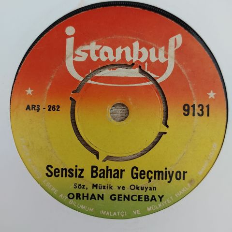Orhan Gencebay – Başa Gelen Çekilir / Sensiz Bahar Geçmiyor 45LİK PLAK