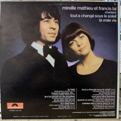 Mireille Mathieu – Chante Francis Lai LP PLAK