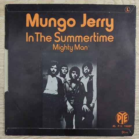 Mungo Jerry – In The Summertime 45LİK PLAK