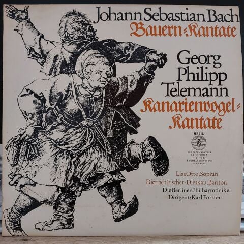 Berliner Philharmoniker – Bauern-Kantate, Kanarienvogel-Kantate LP PLAK