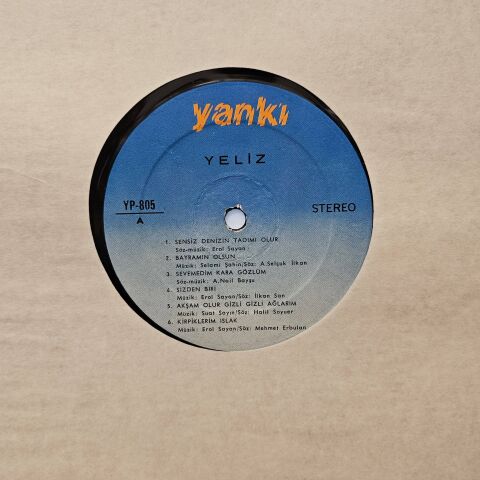 Yeliz – Kristal Kadeh LP PLAK