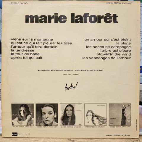Marie Laforêt – Marie Laforêt LP PLAK