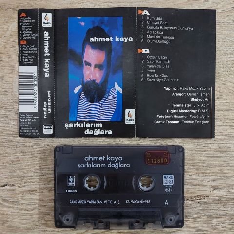 AHMET KAYA - ŞARKILARIM DAĞLARA KASET
