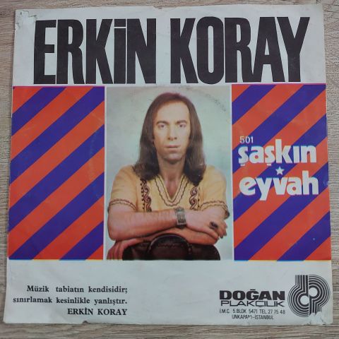 ERKİN KORAY - ŞAŞKIN 45LİK PLAK