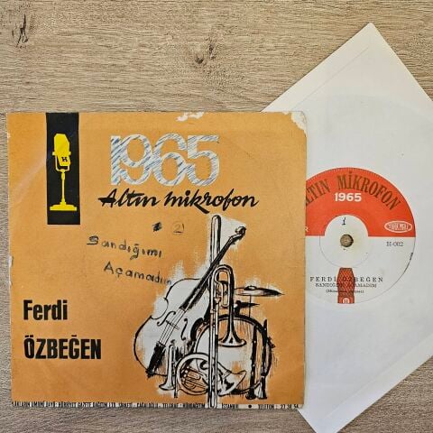 FERDİ ÖZBEĞEN - SANDIĞIMI AÇAMADIM 45LİK PLAK