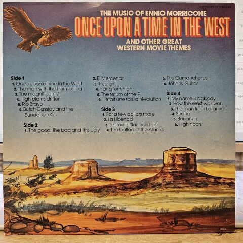 The Eddy Starr Orchestra & Singers – Once Upon A Time In The West (The Music Of Ennio Morricone, And Other Great Western Movie Themes) LP PLAK