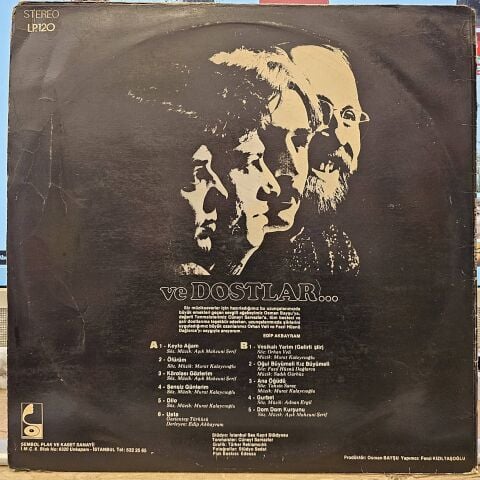 Edip Akbayram ve Dostlar – 1985 LP PLAK