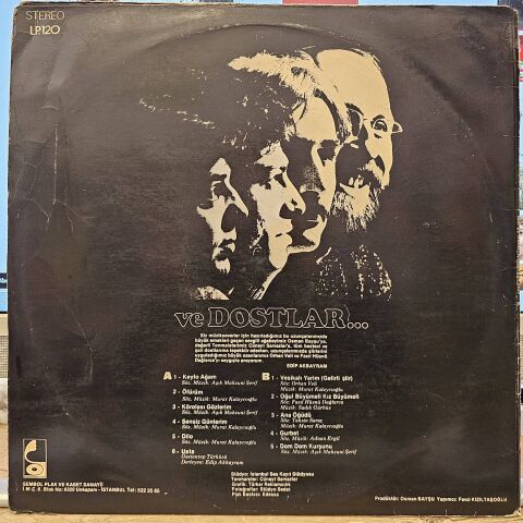 Edip Akbayram ve Dostlar – 1985 LP PLAK