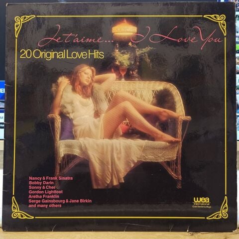 Various – Je T'Aime - 20 Original Love Hits LP PLAK