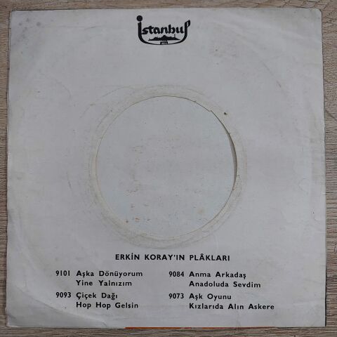 ERKİN KORAY - ANMA ARKADAŞ 45LİK PLAK